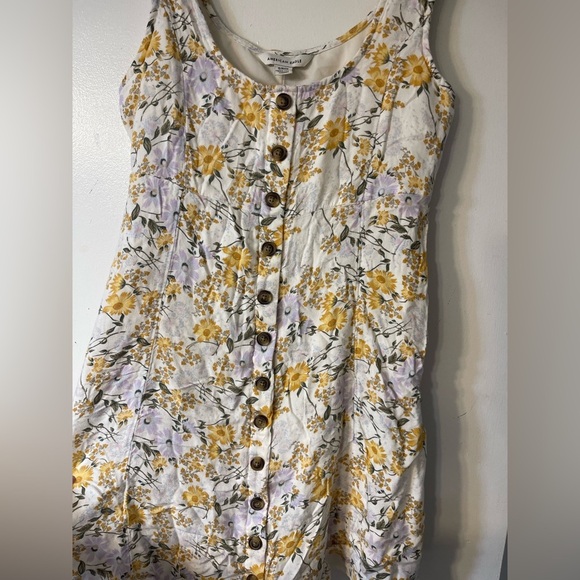 American Eagle Outfitters Floral Button-Front Dress - Picture 2 of 4
